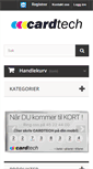 Mobile Screenshot of cardtech.no